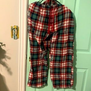 Christmas flannel pj pants